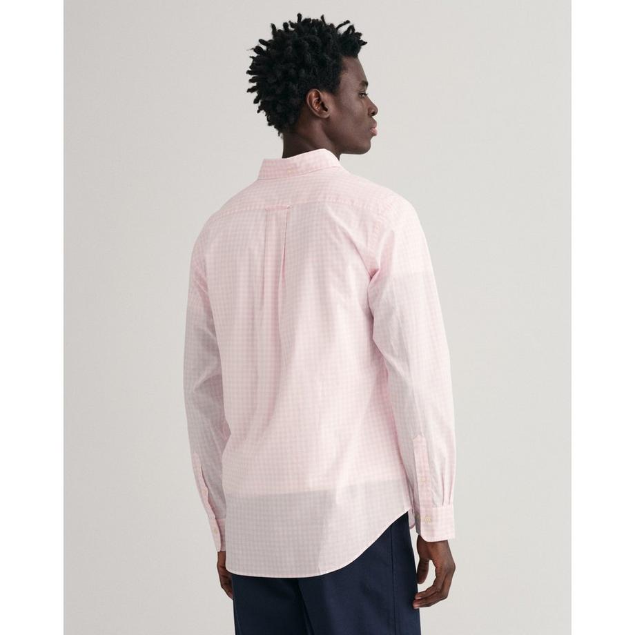 GANT Regular Fit Gingham Langarmhemd  