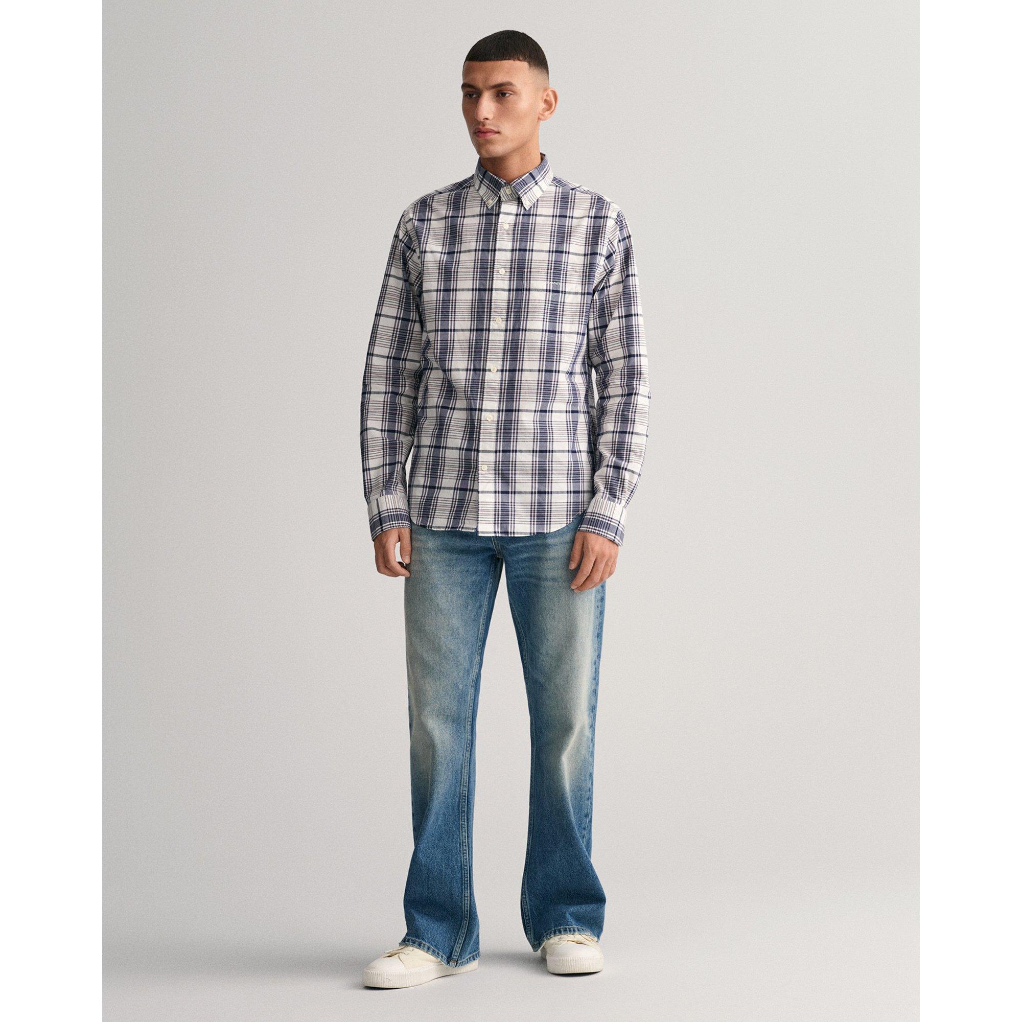 GANT Camicia Maniche Lunghe Quadri  