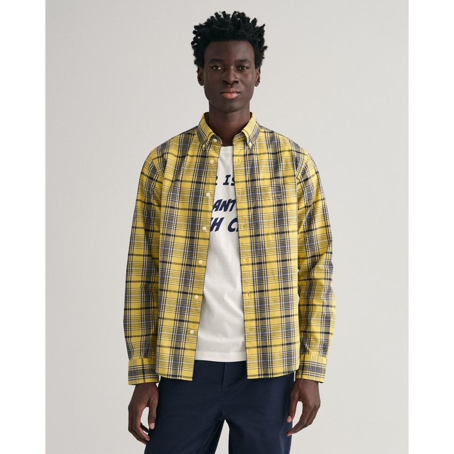 GANT Camicia Quadri Maniche Lunghe  