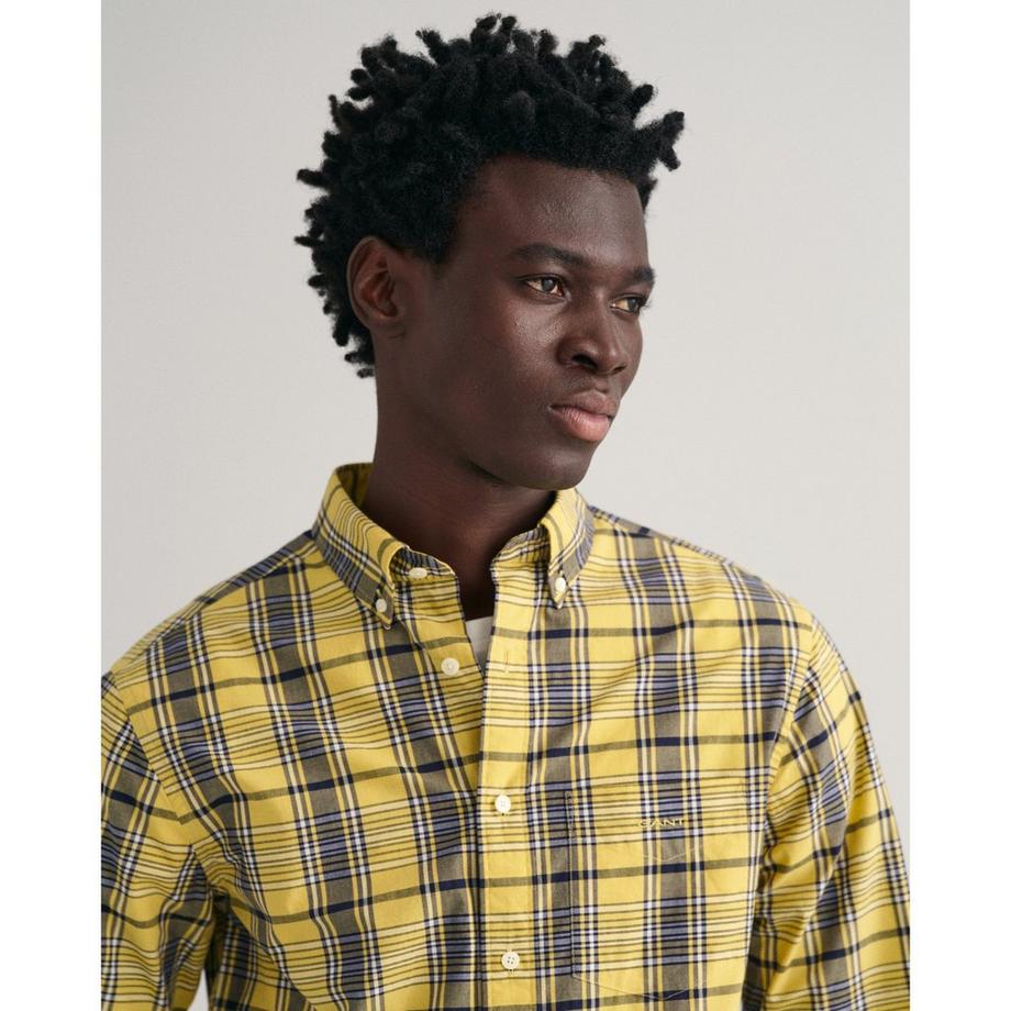 GANT Camicia Quadri Maniche Lunghe  