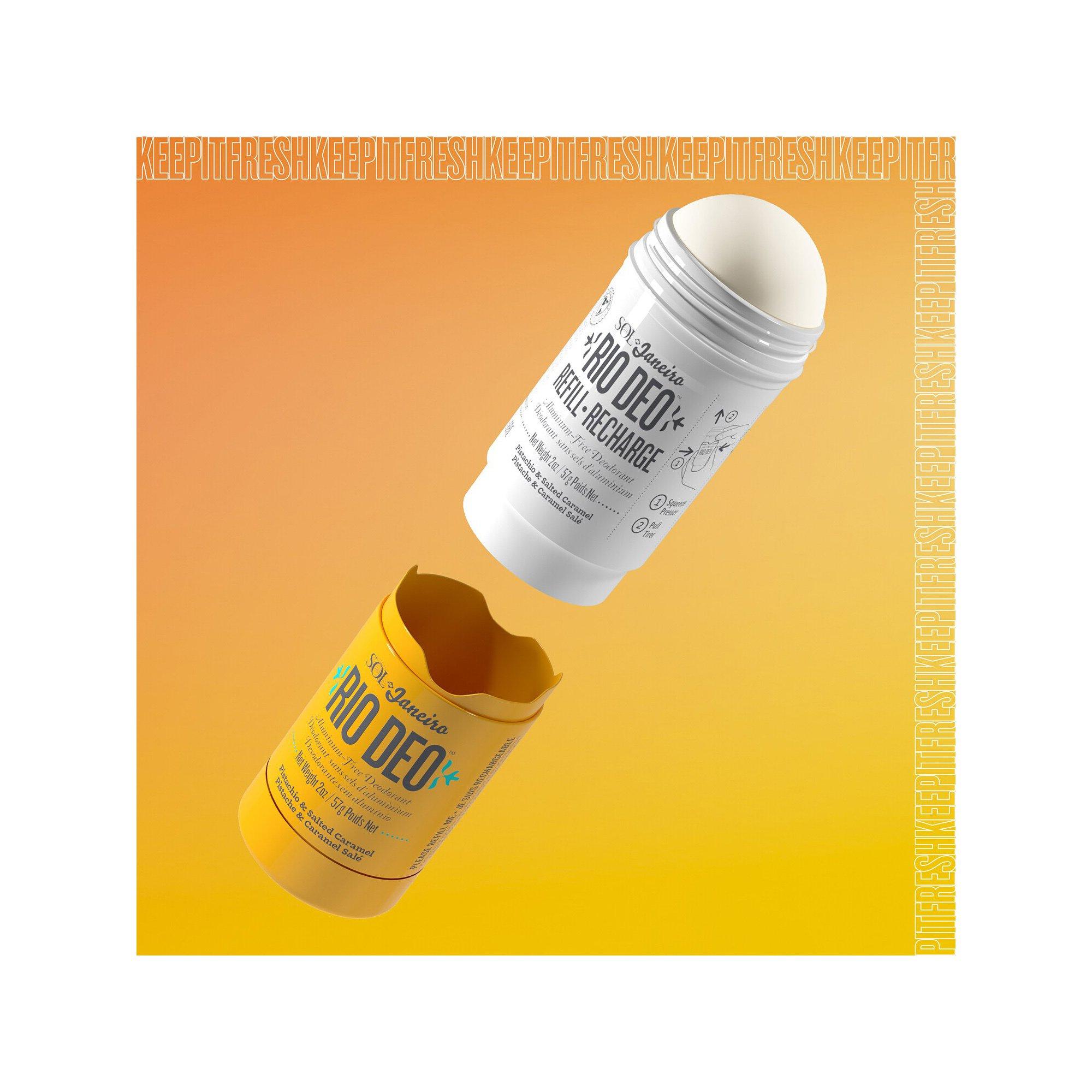 SOL de Janeiro  Rio Deo 62 - Nachfüllbares Deodorant Pistazie und Salted Caramel 