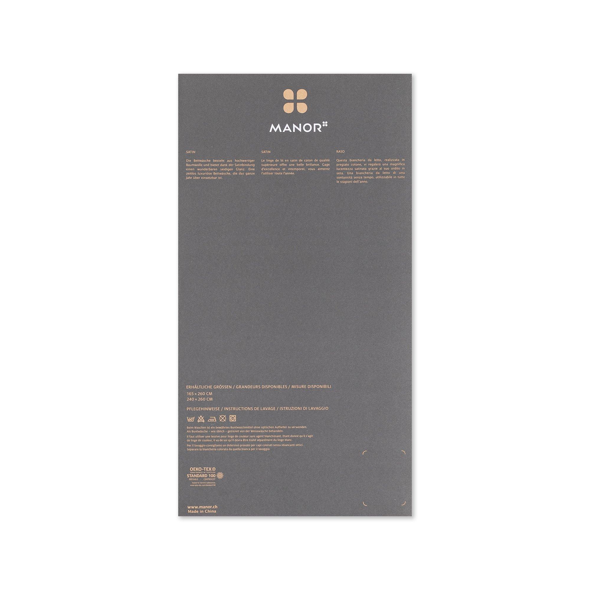 Manor Sateen Luxe Oberleintuch  