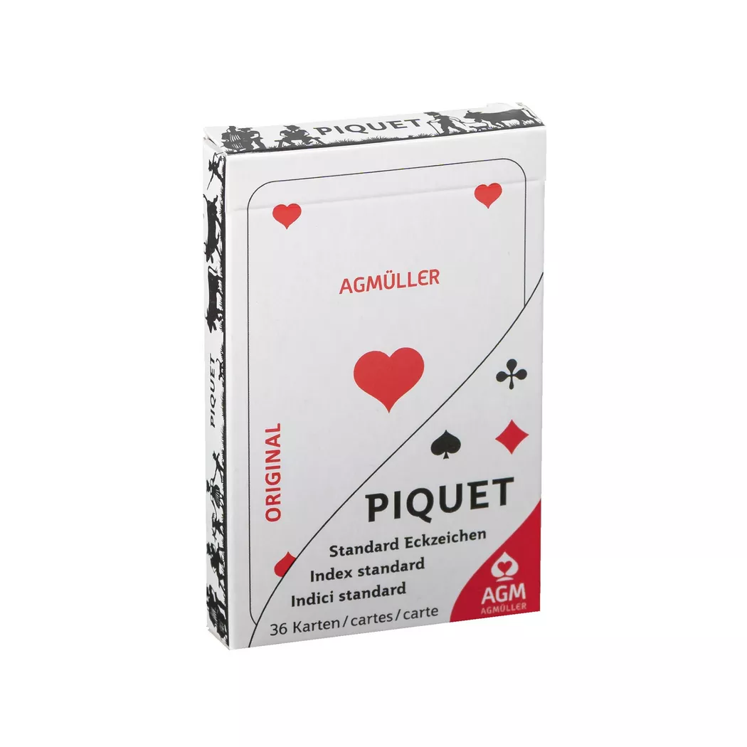 AGM MUELLER - Jasskarten, Scherenschnitt KFE, One Size, Multicolor