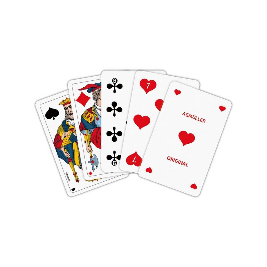 AGM MUELLER Scherenschnitt KFE Jasskarten 