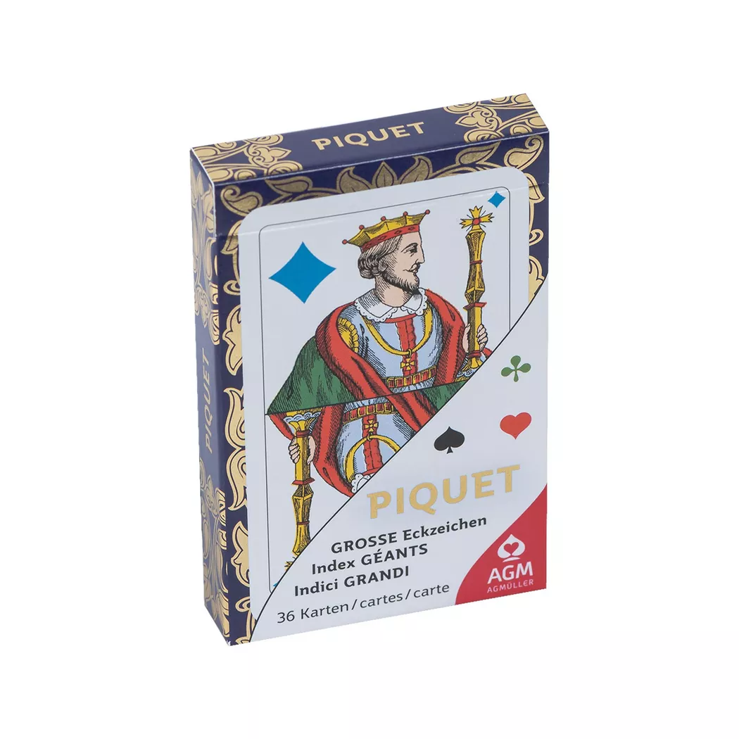 AGM MUELLER - Jasskarten, DeLuxe, One Size, Multicolor