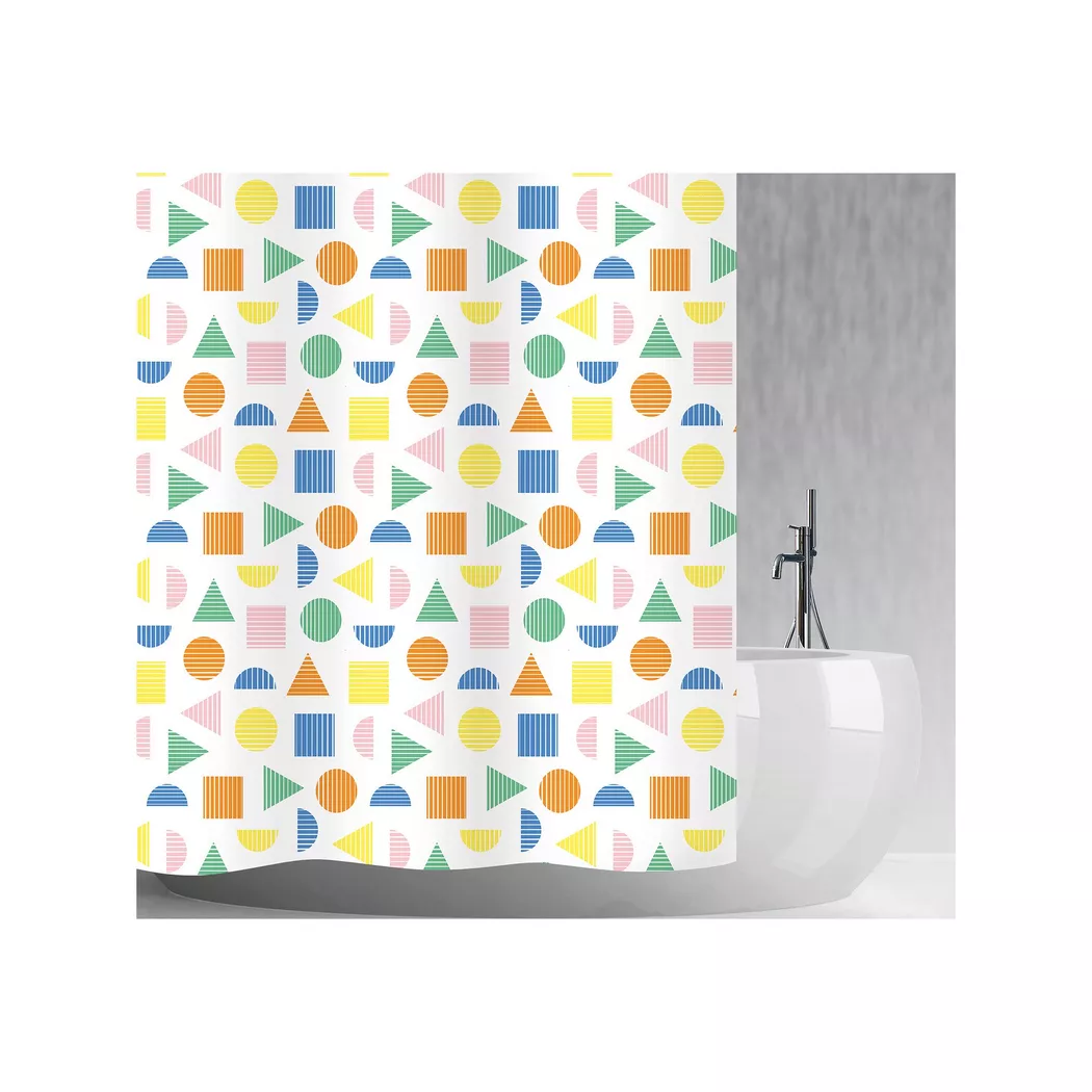 Manor - Duschvorhang, 180x200 cm, Multicolor 3
