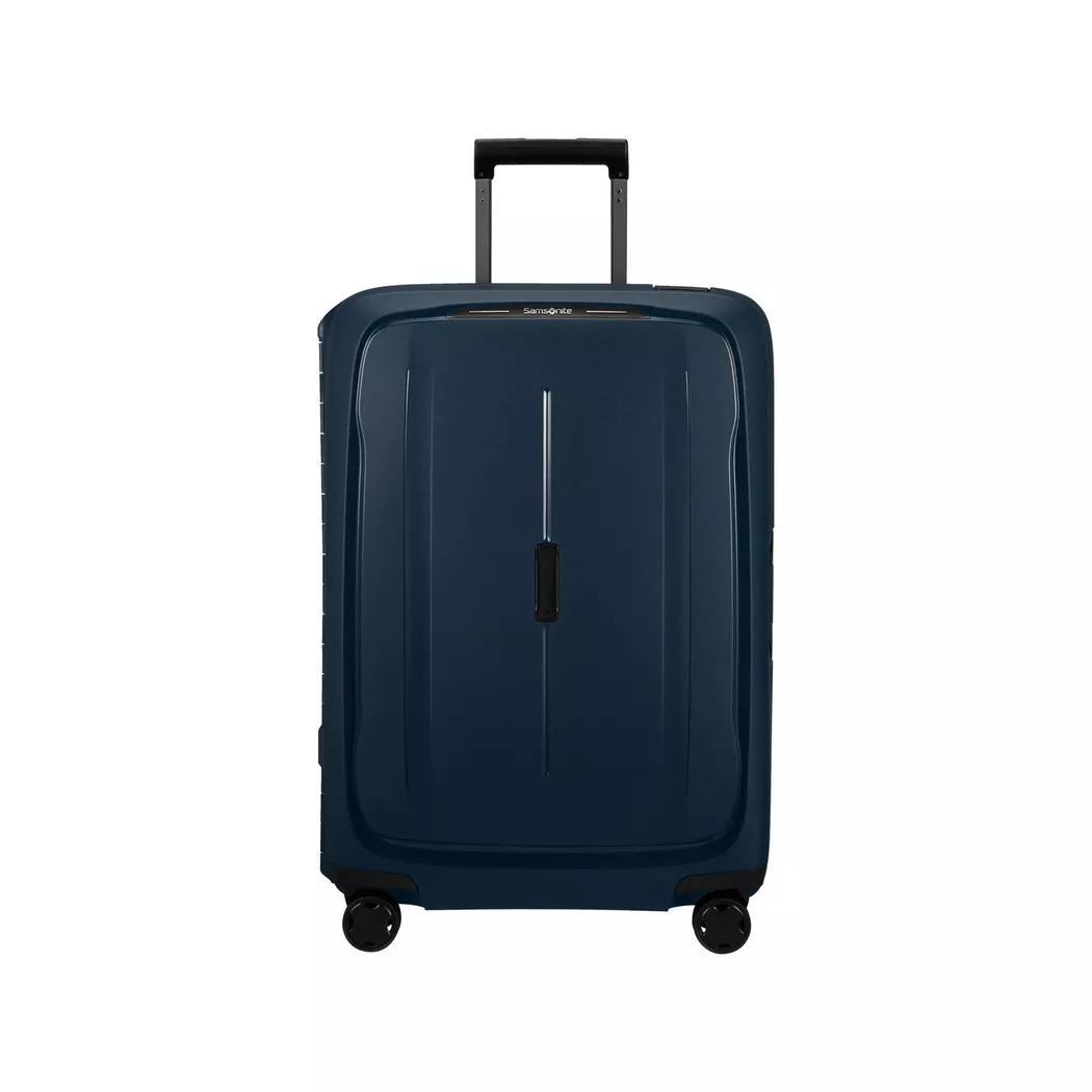 Samsonite Essens Spinner Hard Shell Suitcase Dark Blue 69cm