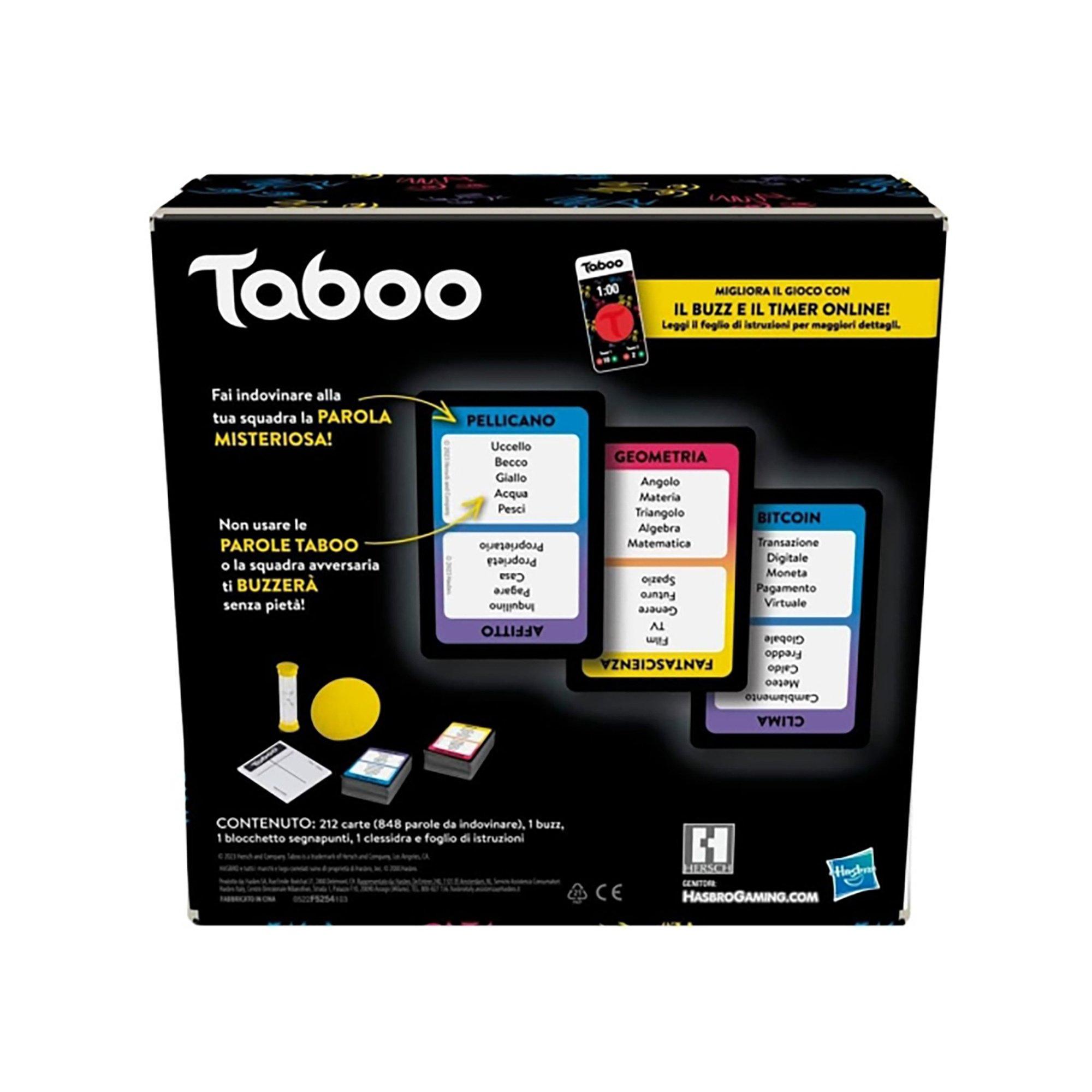 Hasbro Games  Taboo, Italienisch 