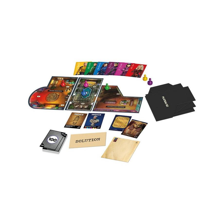 Hasbro Games  Cluedo Vol au musée, Français 