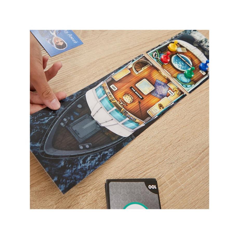 Hasbro Games  Cluedo Sabotage auf hoher See, Tedesco 