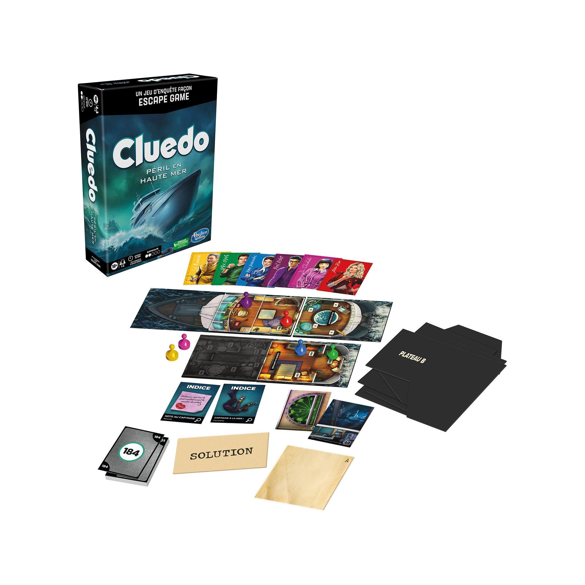 Hasbro Games  Cluedo Sabo. en haute mer FR. 