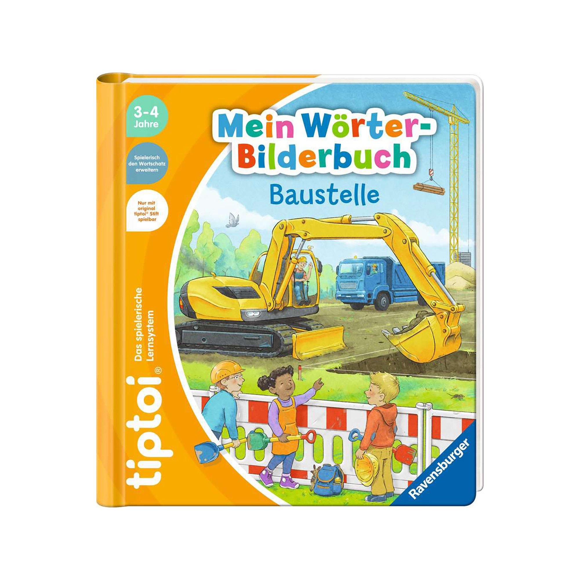 tiptoi  Mein Wörter-Bilderbuch Baustelle, tedesco 