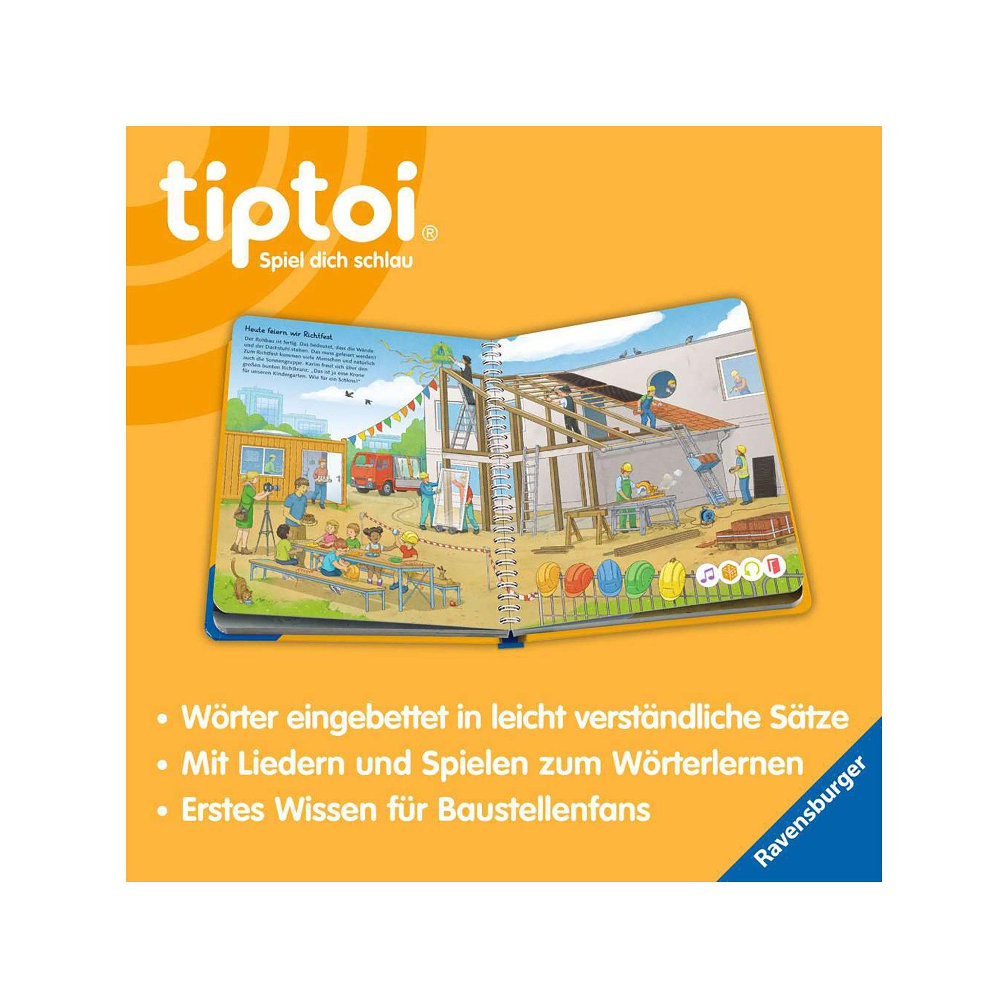 tiptoi  Mein Wörter-Bilderbuch Baustelle, allemand 