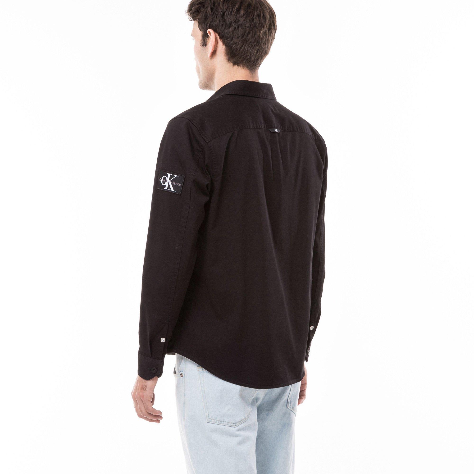 Calvin Klein Jeans MONOLOGO BADGE RELAXED SHIRT Hemd, langarm 