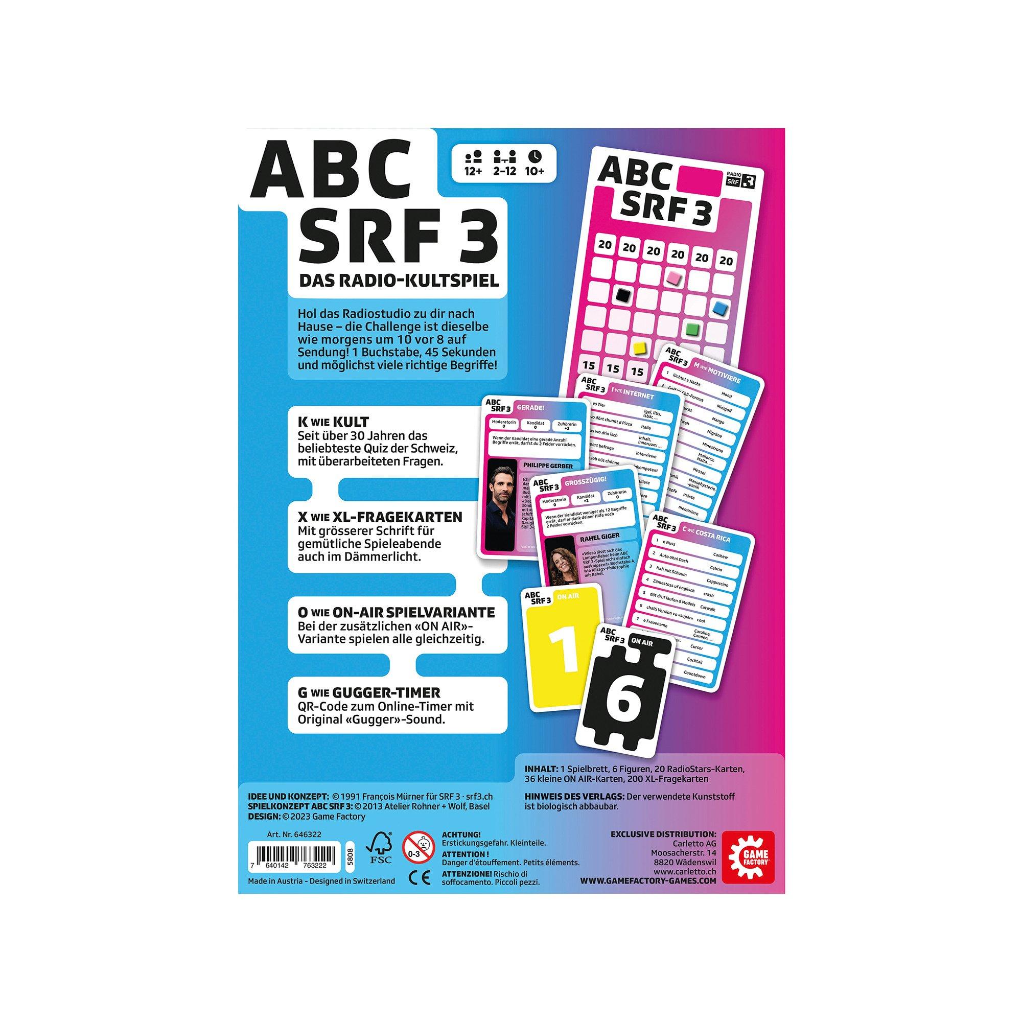 Game Factory  ABC SRF 3 Original, Deutsch 