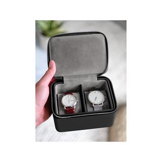 Stackers Zipped Travel Scatola per orologi, 2 pezzi 