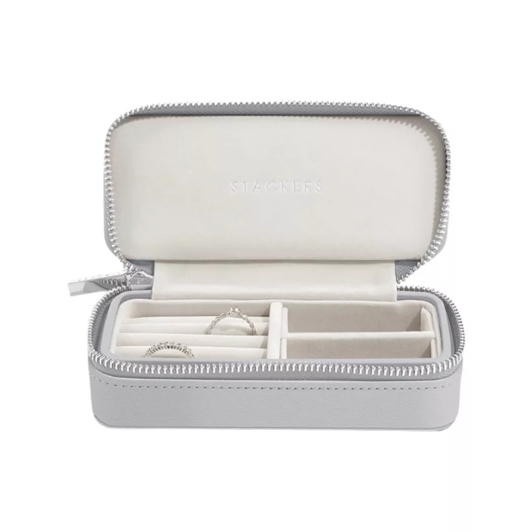Stackers - Schmuckbox, Zipped Travel, 46.5X39.0X29.5CM, Grau