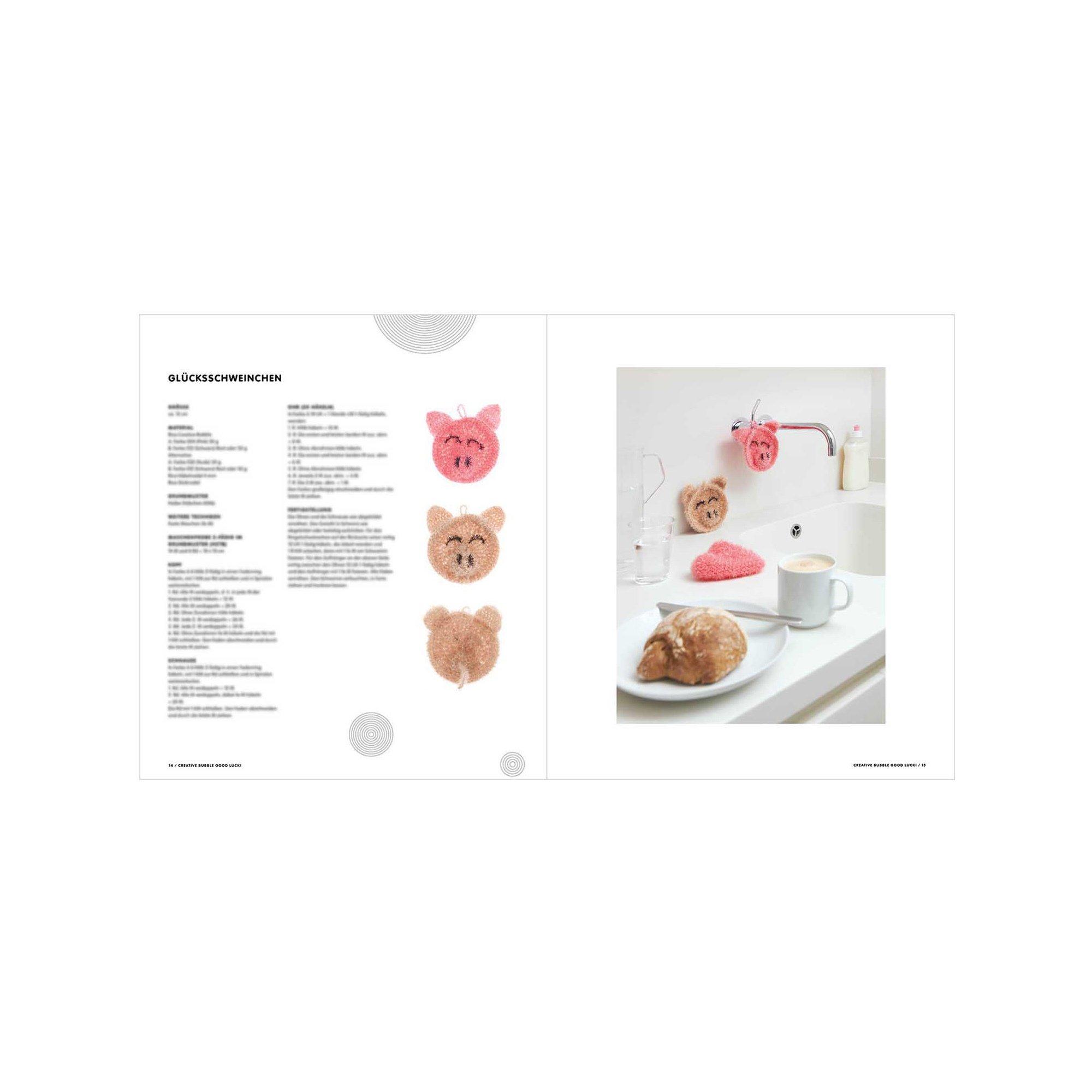 RICO-Design Livret Creative Bubble "Good Luck", Allemand 