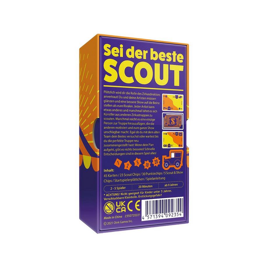Oink Games  Scout, Allemand 