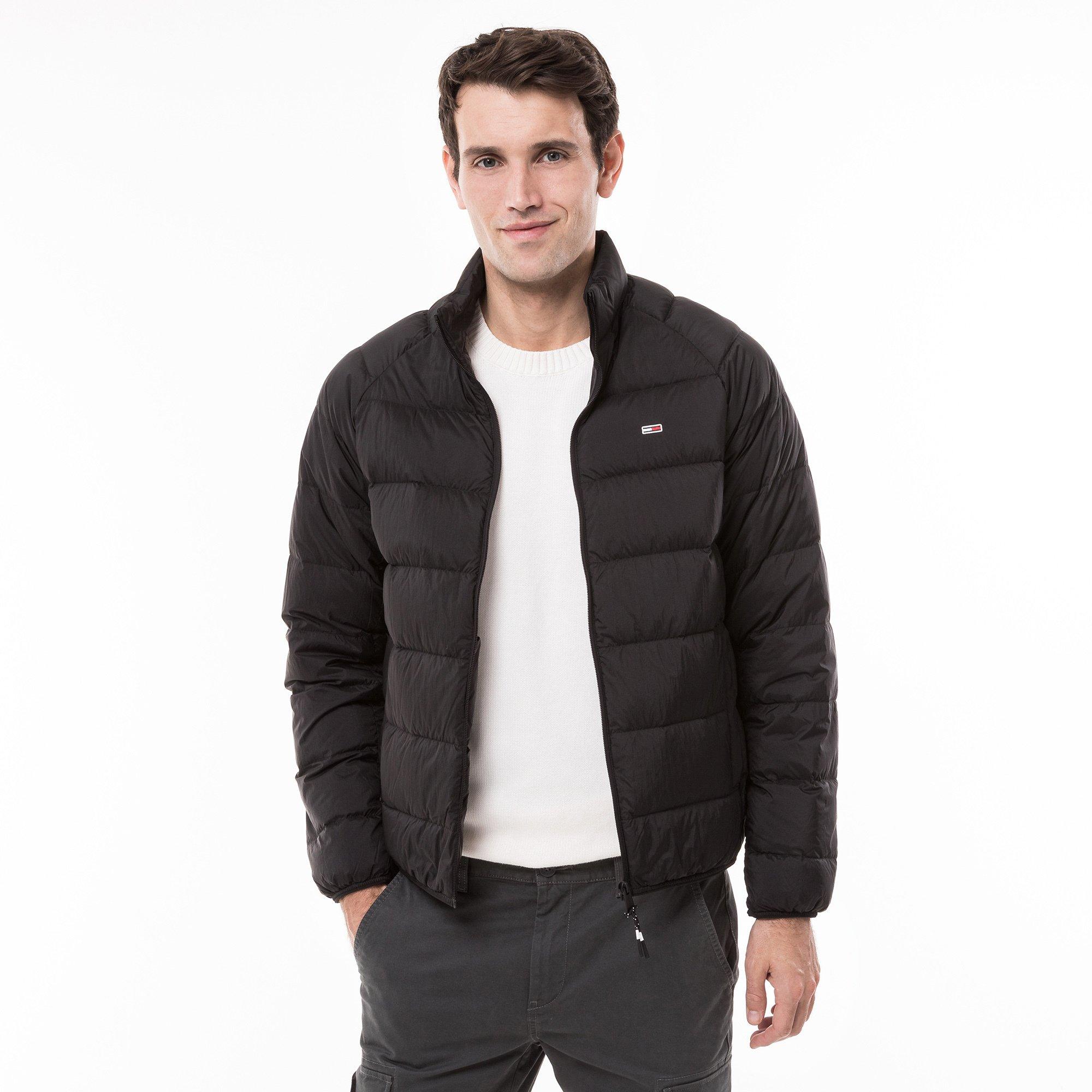 Image of Daunenjacke Ohne Kapuze Herren Black M
