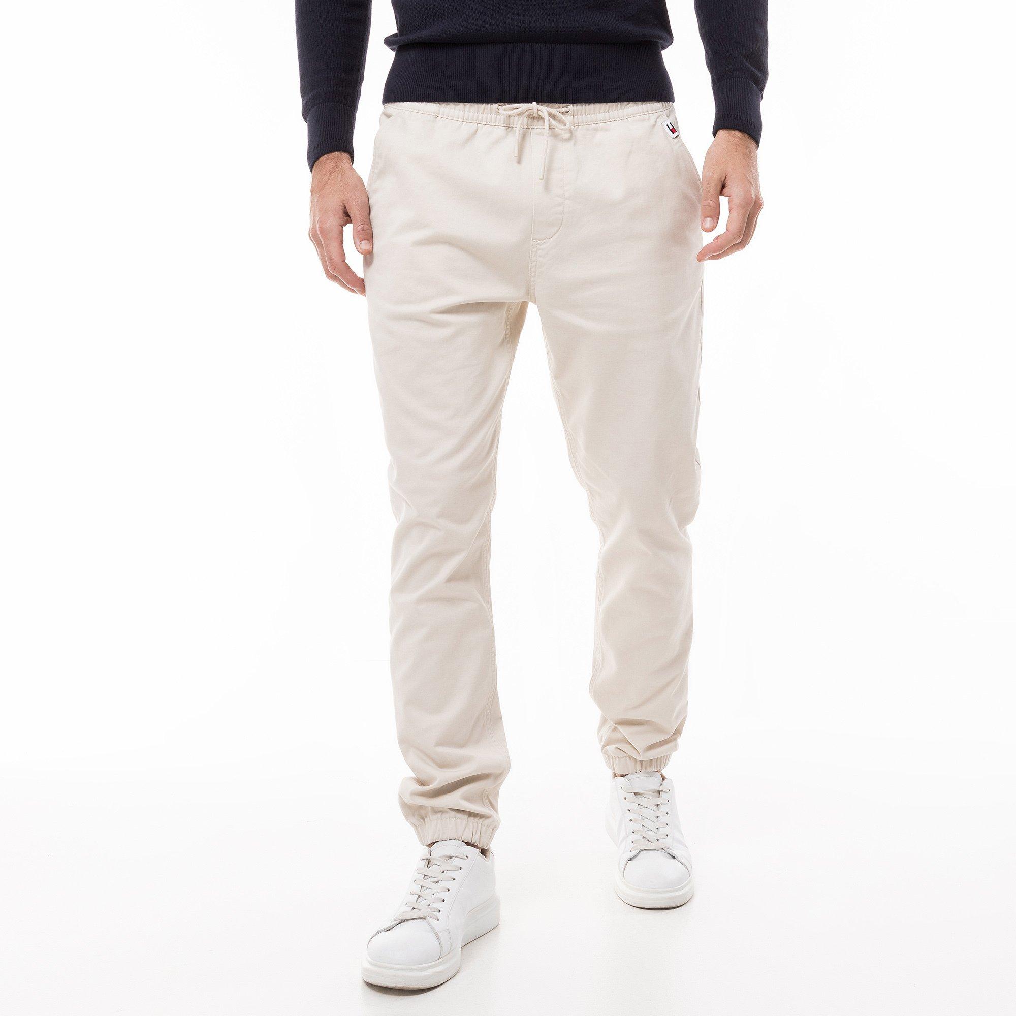 Image of Jogginghose Mit Bündchen Herren Beige XL