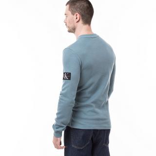 Calvin Klein Jeans WAFFLE LS TEE T-shirt, maniche lunghe 