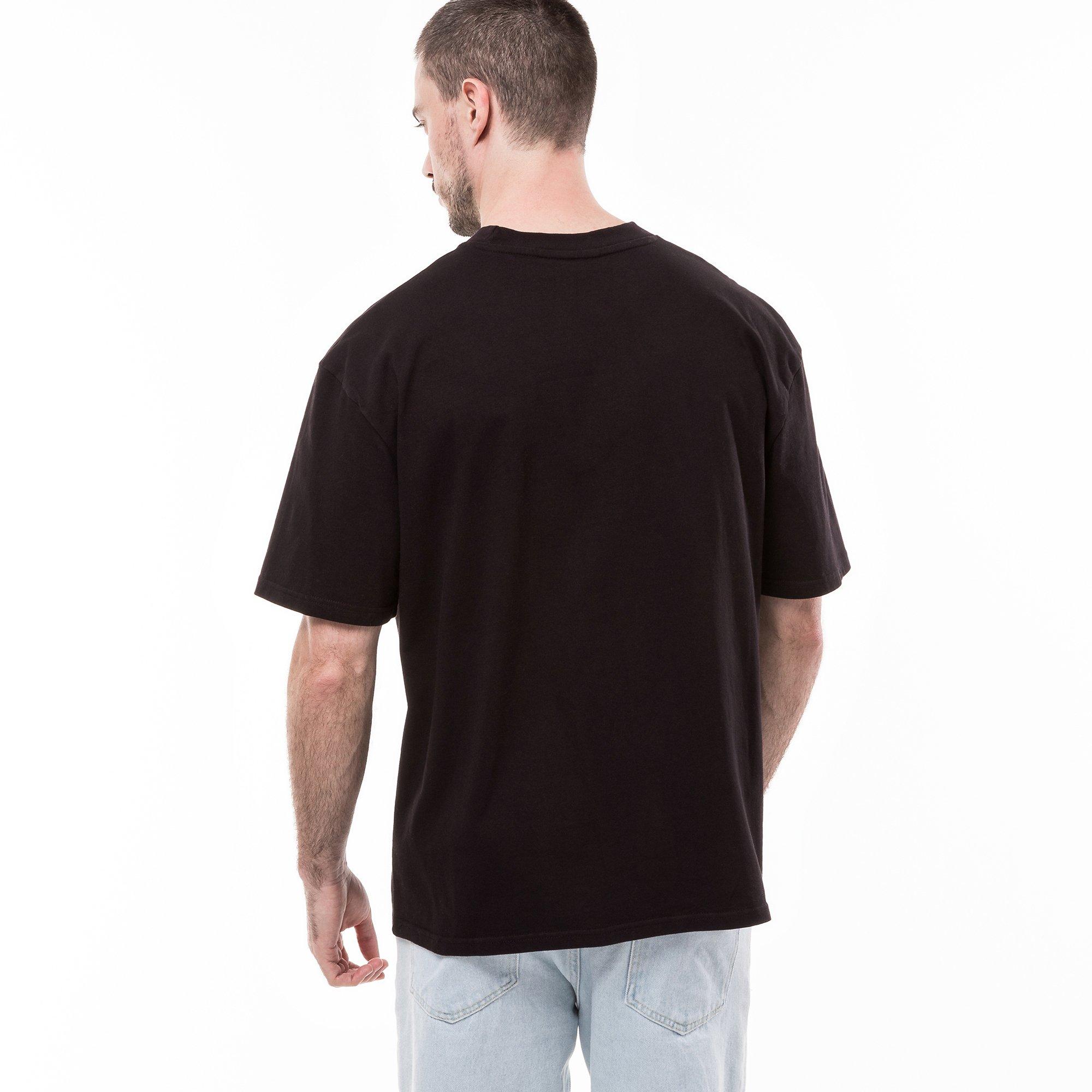 PEGADOR PGDR Logo Oversized Tee vintage washed onyx black T-Shirt 