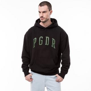 PEGADOR PGDR Layton Oversized Hoodie vintage washed onyx black Felpa 