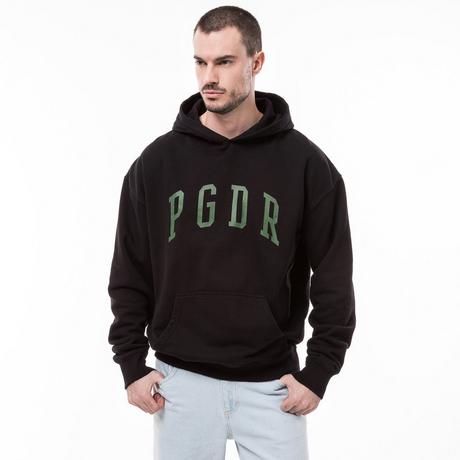 PEGADOR PGDR Layton Oversized Hoodie vintage washed onyx black Hoodie 