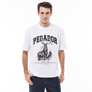 PEGADOR PGDR Lizard Oversized Tee white T-Shirt 