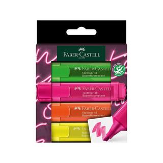 Faber-Castell Textmarker Set TL 46 Neon GenZ 
