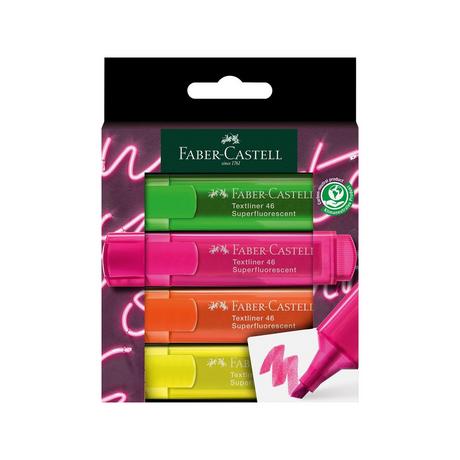 Faber-Castell Textmarker Set TL 46 Neon GenZ 