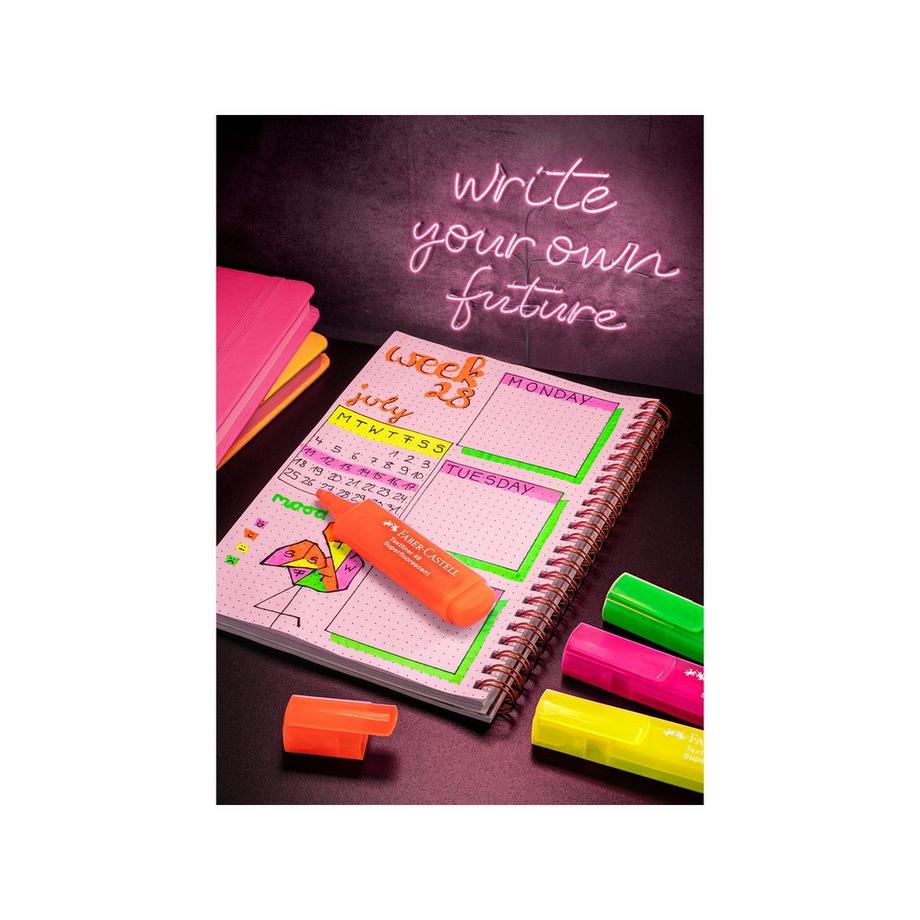 Faber-Castell Textmarker Set TL 46 Neon GenZ 