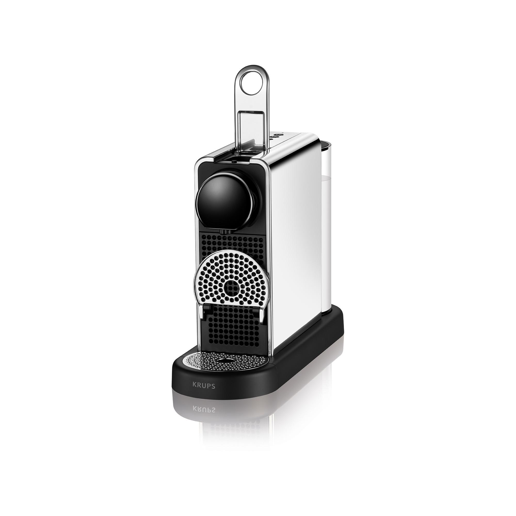 KRUPS Machine Nespresso CitiZ Platinium (acier inox) 