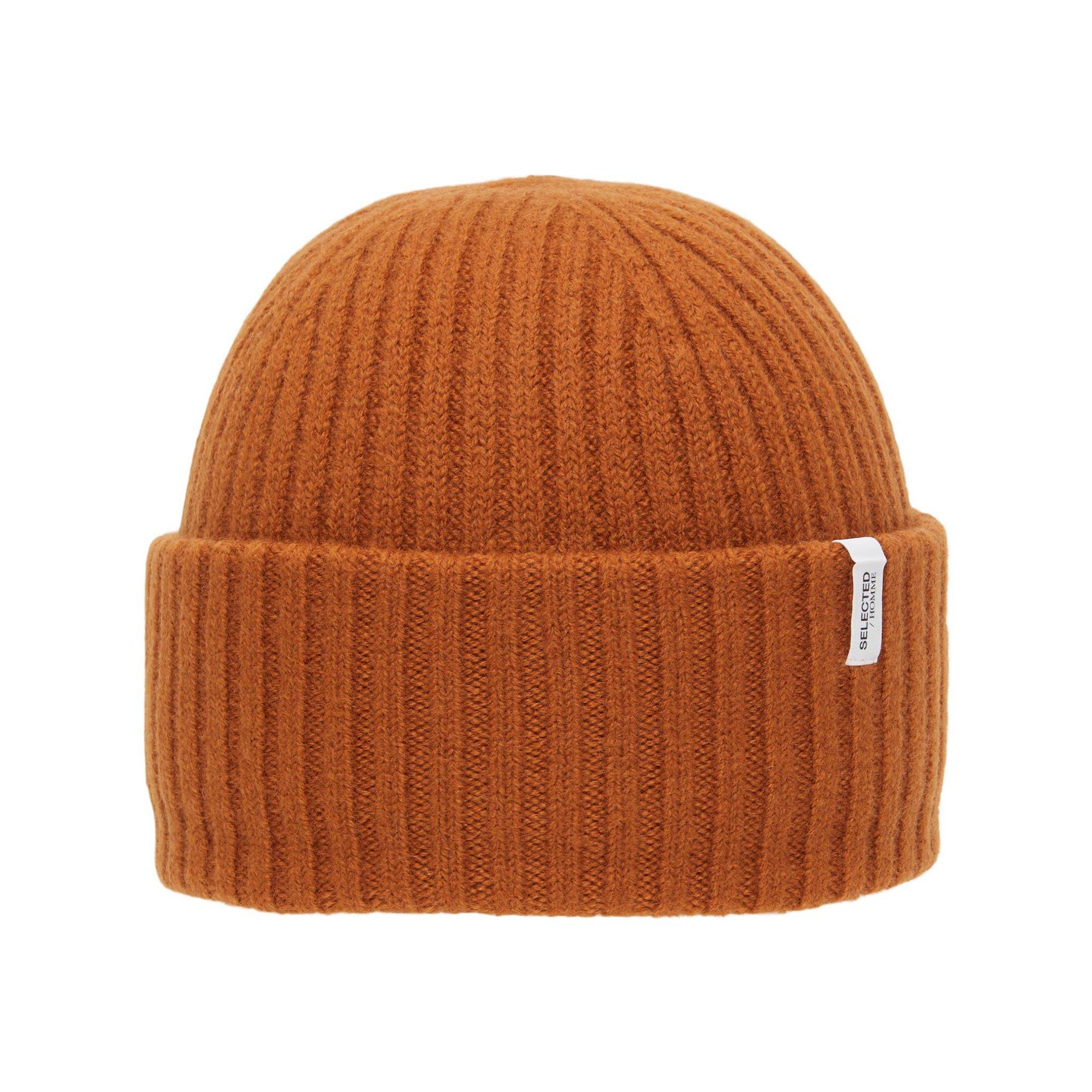 Image of Beanie Herren Orange ONE SIZE