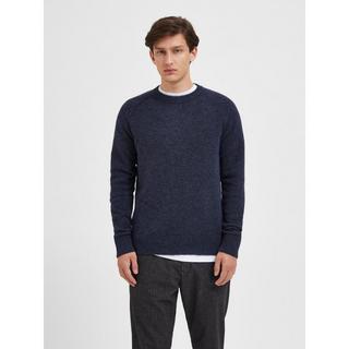 SELECTED SLHRAI LS KNIT CREW NECK Pullover, Rundhals 