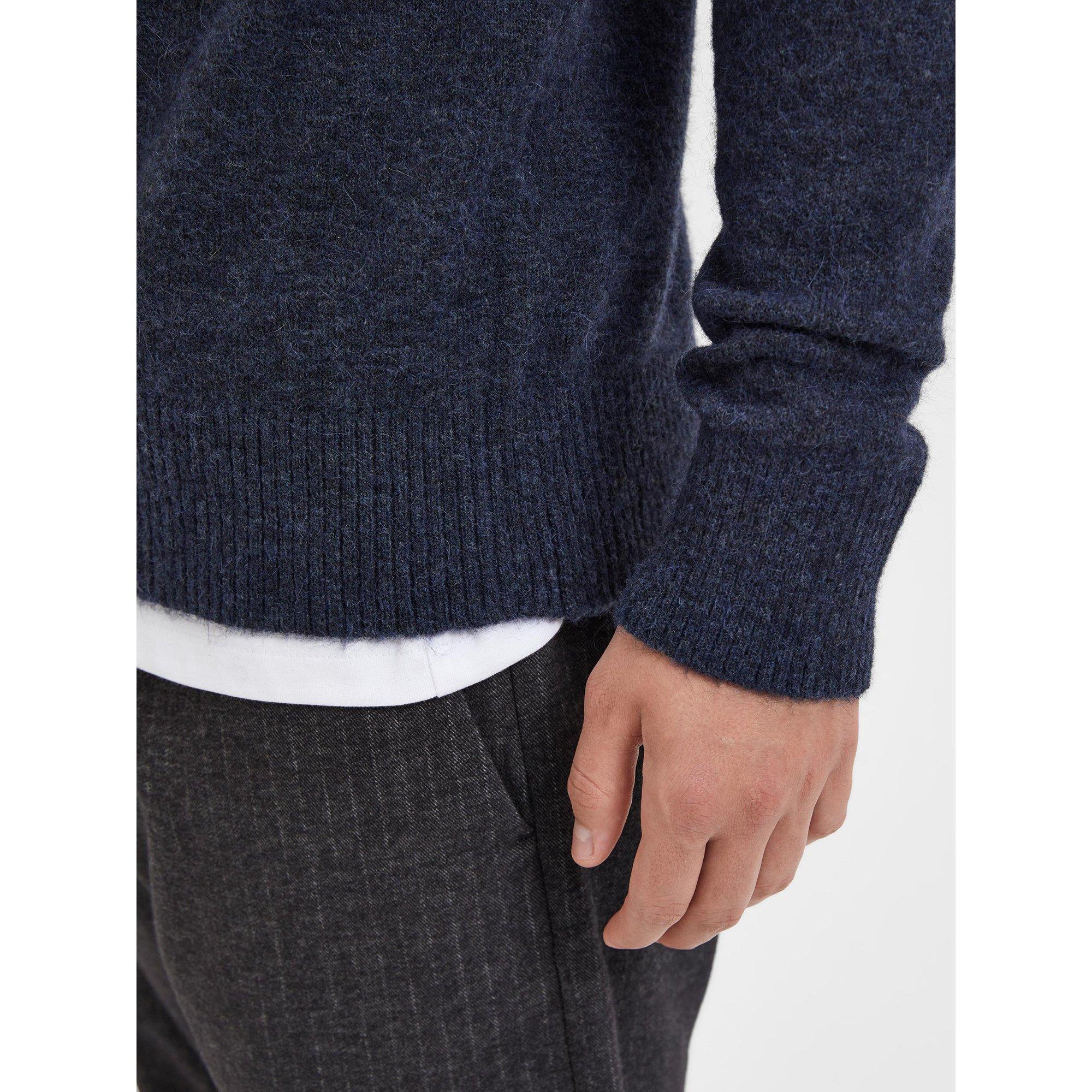 SELECTED SLHRAI LS KNIT CREW NECK Pullover, Rundhals 