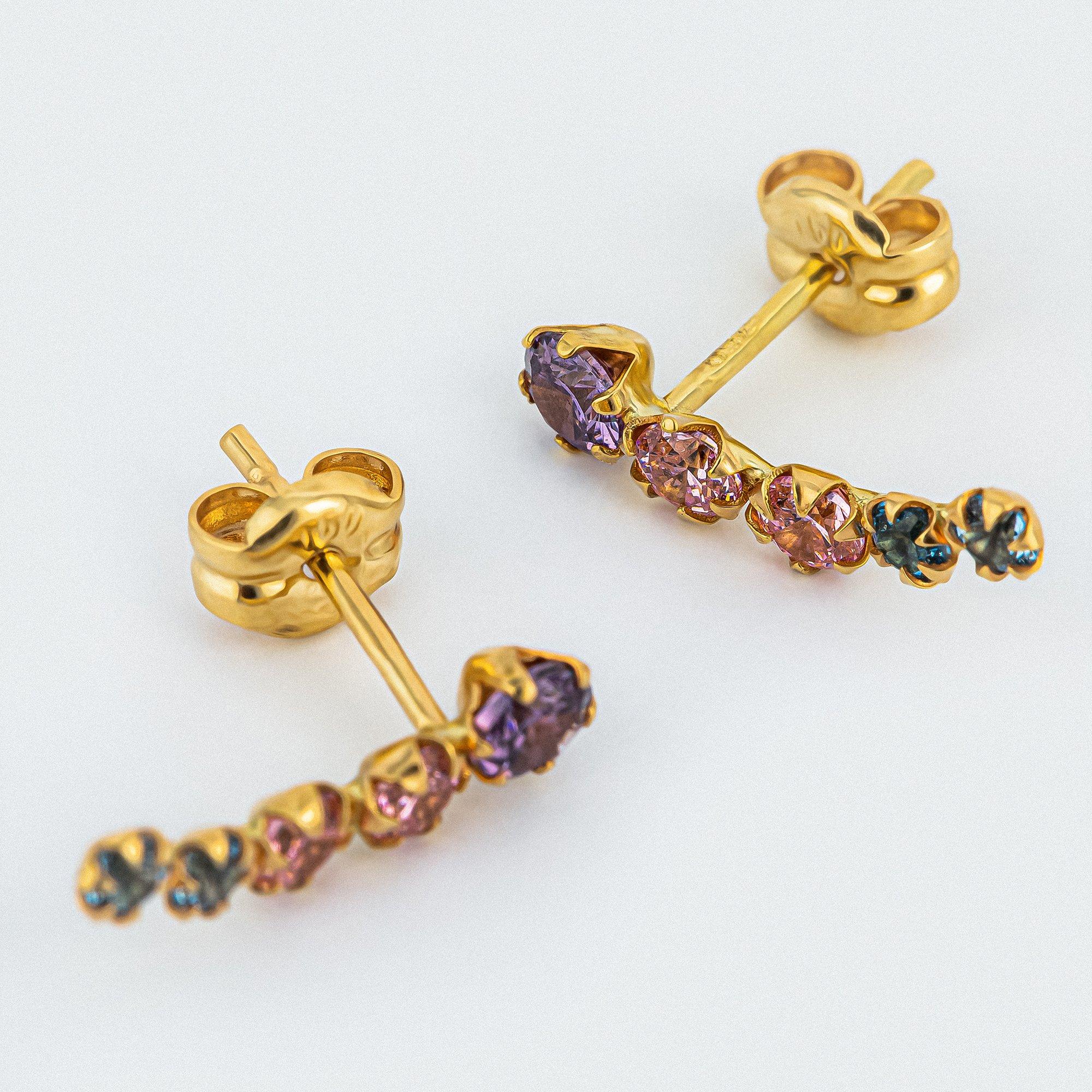 L' Atelier Gold 18 Karat by Manor  Boucles d'oreilles 