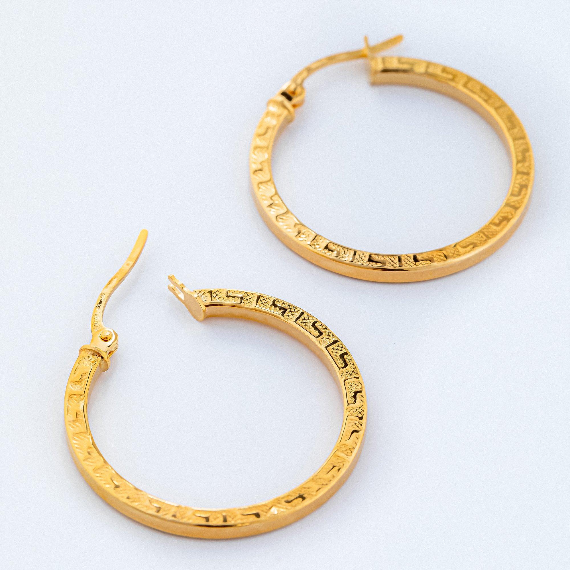 L' Atelier Gold 18 Karat by Manor  Boucles d'oreilles 