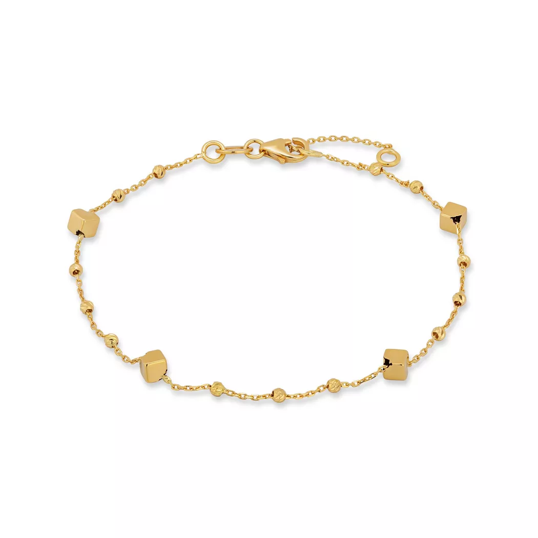 L' Atelier Gold 18 Karat by Manor - Armband, 19cm, Gelbgold