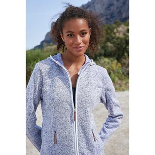 LASCANA Giacca pile con cappuccio  