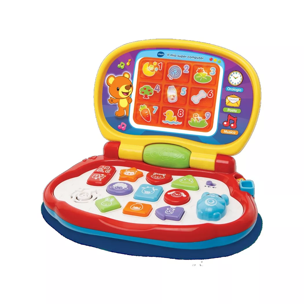 VTech - Il mio primo computer luminoso, Italienisch, Multicolor