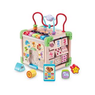 vtech  Interaktiver Holz-Spielwürfel, Tedesco 