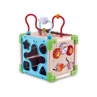 vtech  Interaktiver Holz-Spielwürfel, Tedesco 