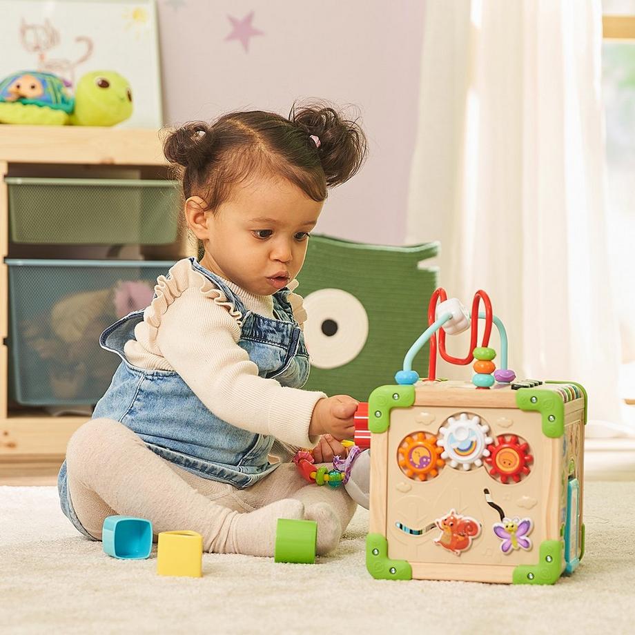 vtech  Interaktiver Holz-Spielwürfel, Allemand 