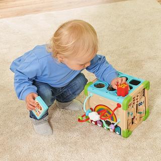 vtech  Interaktiver Holz-Spielwürfel, Tedesco 