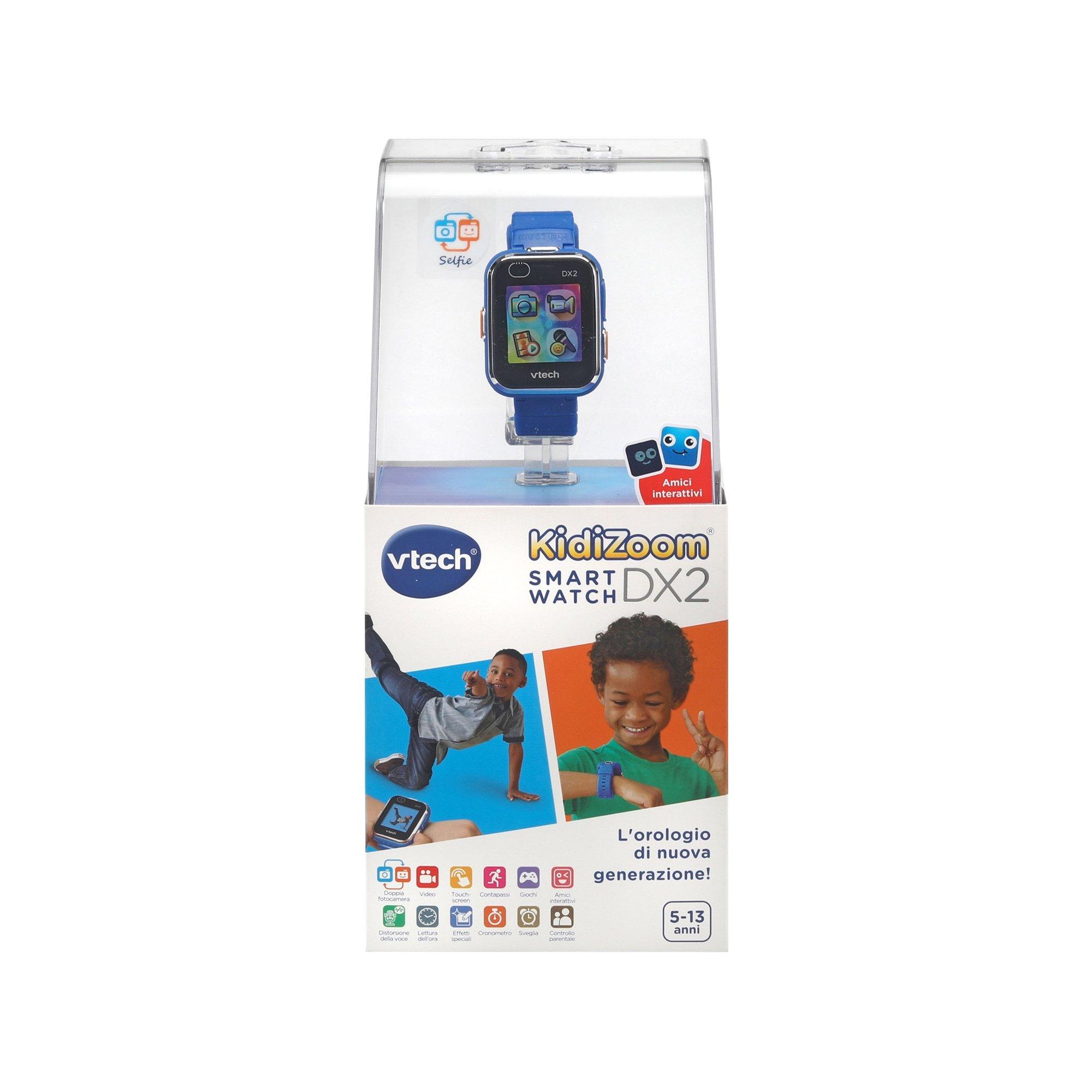 vtech  Kidizoom Smartwatch DX2 blau, Italienisch 
