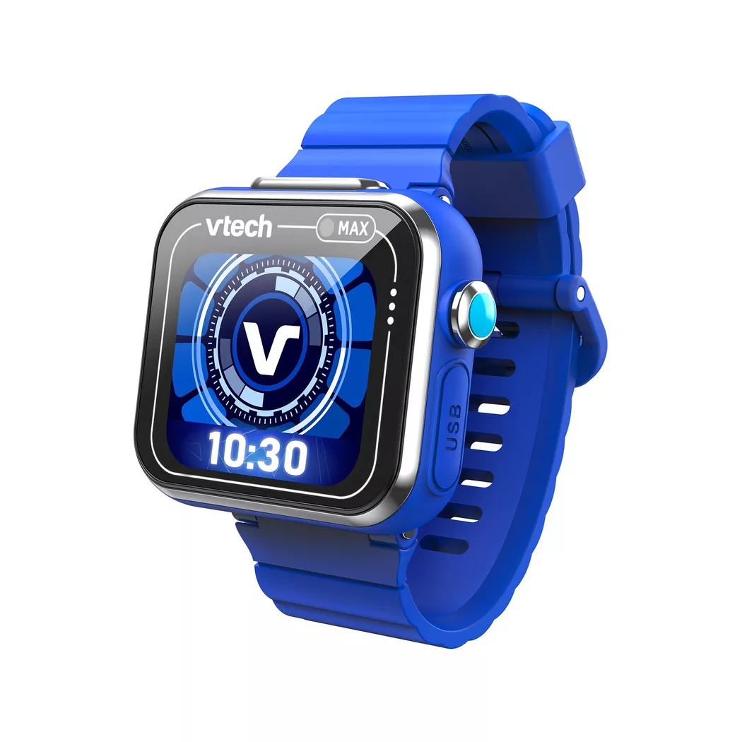VTech - KidiZoom SmartWatch MAX blau, Deutsch, Multicolor