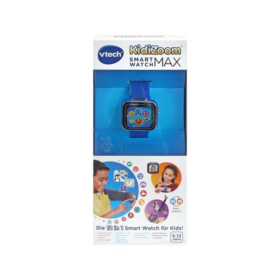 vtech  KidiZoom SmartWatch MAX blau, Tedesco 