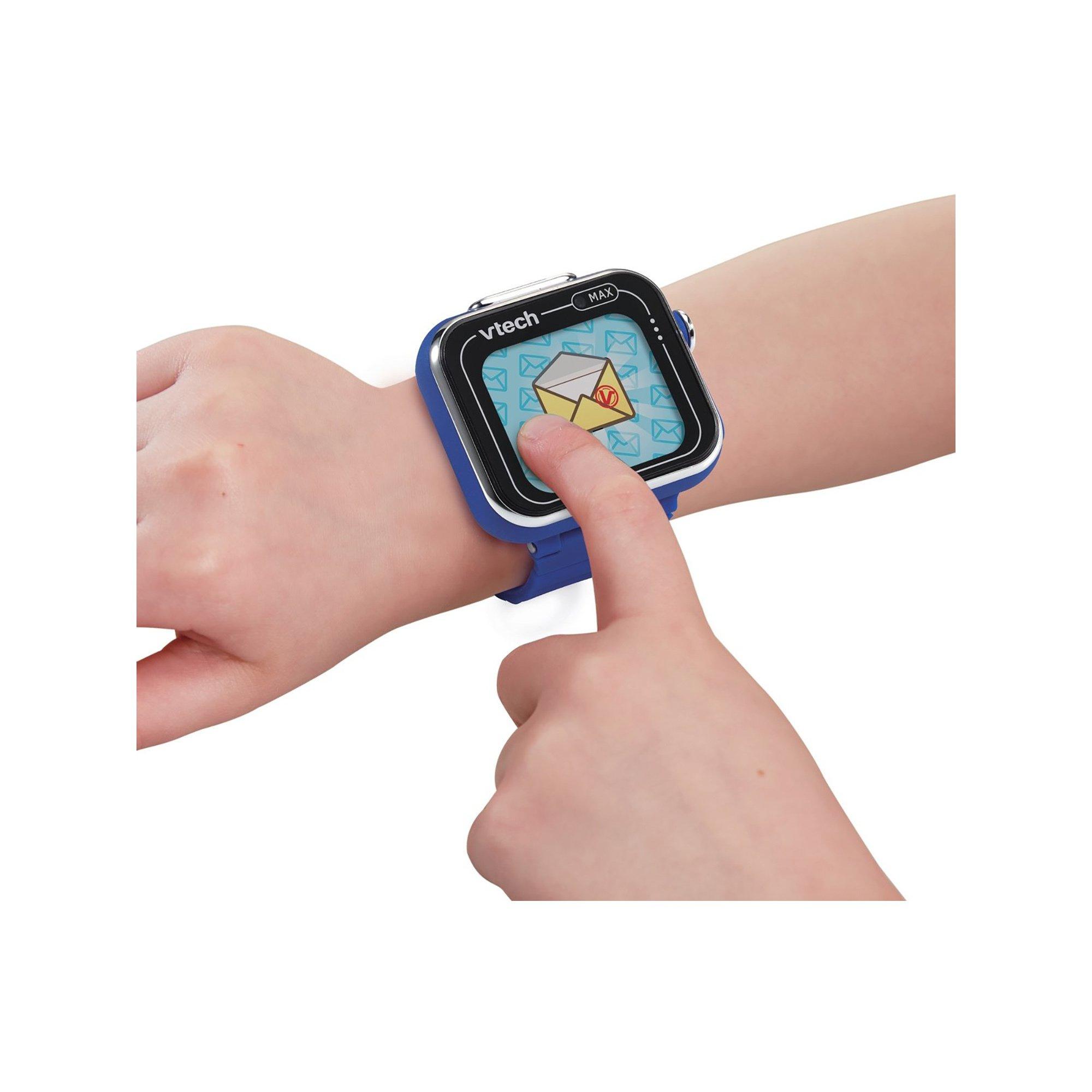 vtech  KidiZoom Smartwatch MAX bleue, Français 